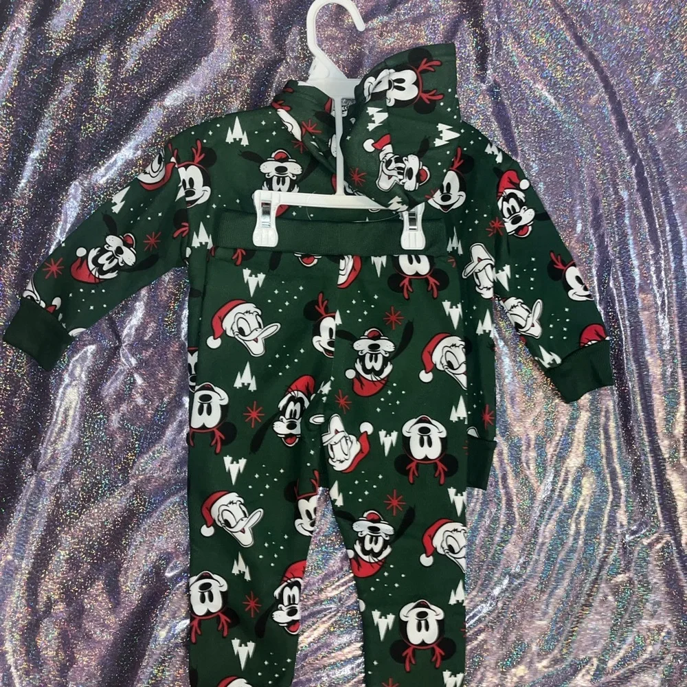 Mickey Mouse holiday sweat suit
